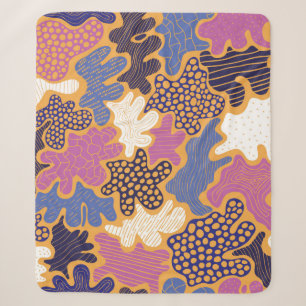 Cobertor Sherpa Fundo criativo de abstrato com ele de pontos brilh