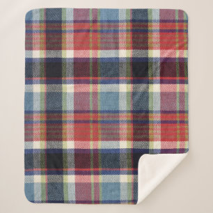 Cobertor Sherpa Fundo de Textura Têxtil Quadrada.