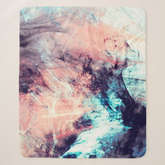 Cobertor Sherpa fundo dinâmico de abstrato color com iluminação ef