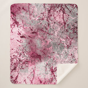 Cobertor Sherpa fundo rosa, deco, padrão, abstrato, envelhecido,