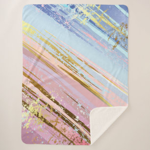 Cobertor Sherpa Fundo Rosa Texturizado