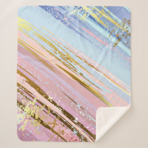 Cobertor Sherpa Fundo Rosa Texturizado