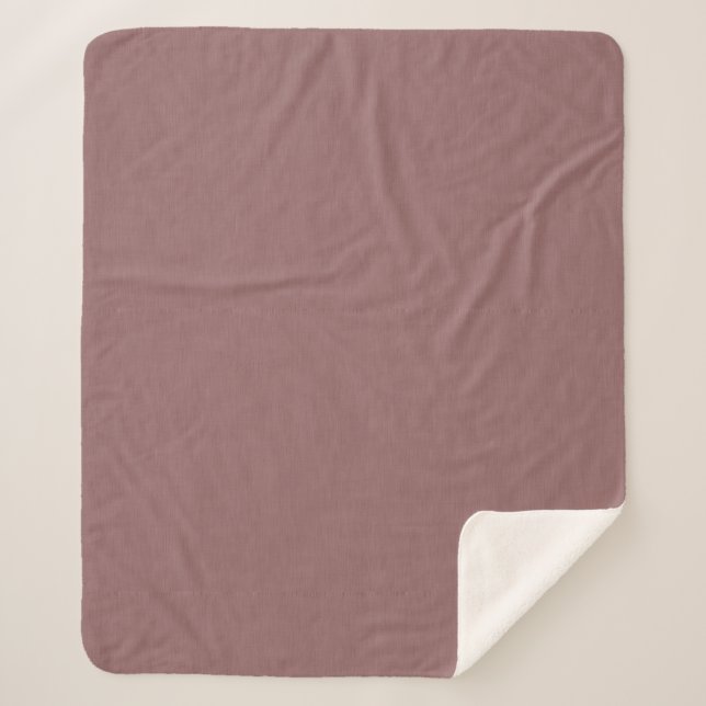 Cobertor Sherpa Fundo texturizado rosa calmo e simples (Frente)