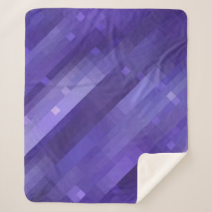 Cobertor Sherpa Fundo violeta brilhante abstrato com glos