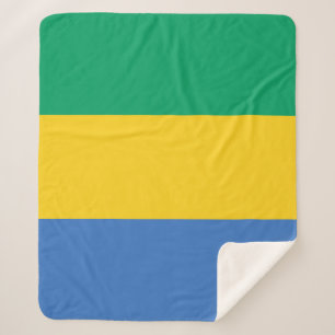 Cobertor Sherpa Gabão Flag
