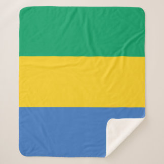 Cobertor Sherpa Gabão Flag