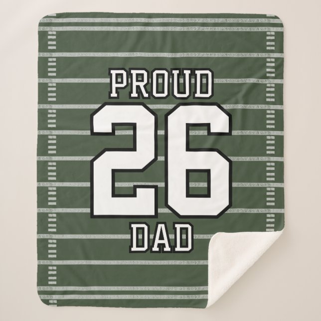 Cobertor Sherpa Game Day Football (Frente)