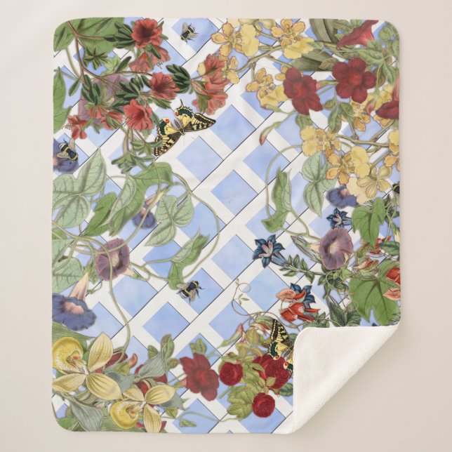 Cobertor Sherpa Garden Vignette (Frente)