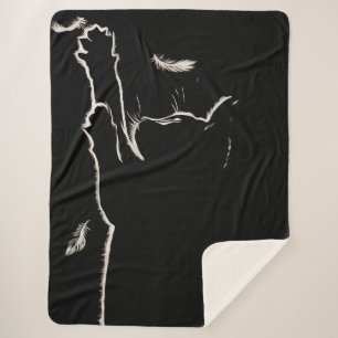 Cobertor Sherpa Gatinho luminoso