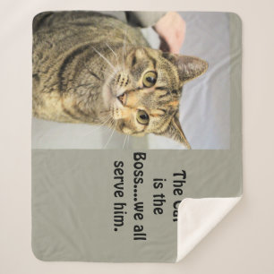 Cobertor Sherpa Gato 