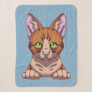 Cobertor Sherpa Gato Cinto