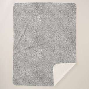 Cobertor Sherpa Gato de Cinza-de-erva-de-prata