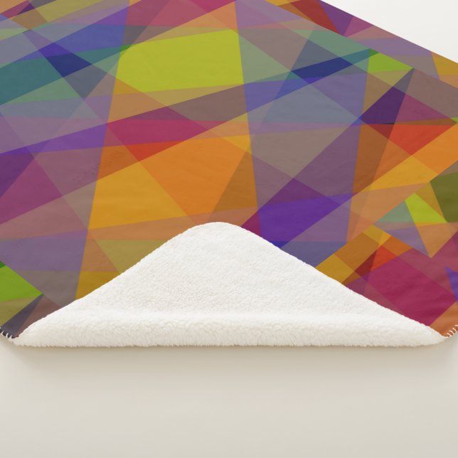 Cobertor Sherpa Geométrico - Sherpa Blanket (3/4)