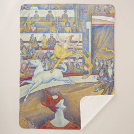 Cobertor Sherpa Georges Seurat - O Circo