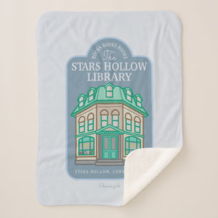 Cobertor Sherpa Gilmore Girls   Biblioteca Hollow de Estrelas