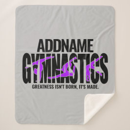 Cobertor Sherpa Ginástica de ginástica Acrobática Equipe Colaborad