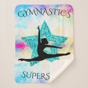 Cobertor Sherpa Ginástica Superstar Fleece Blanket