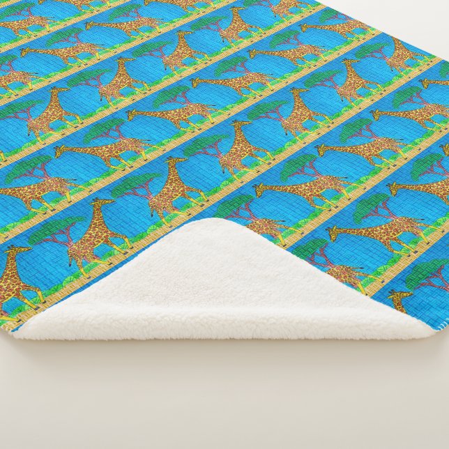 Cobertor Sherpa Girafa - Sherpa Blanket (3/4)