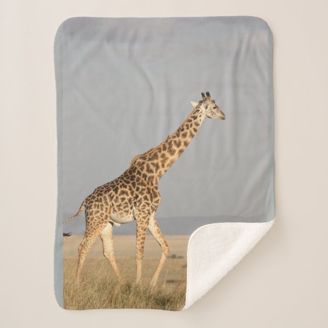 Cobertor Sherpa Giraffe Baby Blanket Small (Frente)