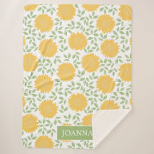 Girassóis Russos Brilhantes Personalizados