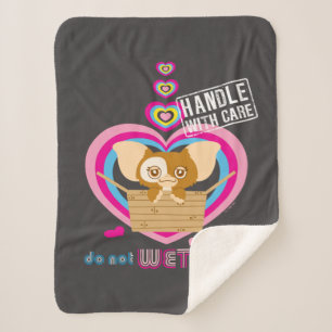 Cobertor Sherpa Gizmo   Não Molhar Este Pet