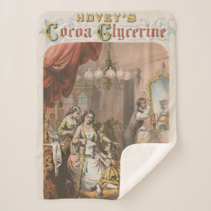Cobertor Sherpa Glicerina de cacau de Hovey, cerca de 1860