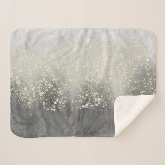 Cobertor Sherpa Glitter Swirl (Frente (Horizontal))