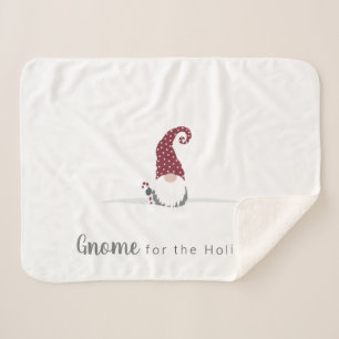 Cobertor Sherpa Gnome para o design de Férias Escandinavas