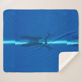 Cobertor Sherpa Golfinhos e reflexões