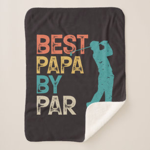 Cobertor Sherpa Golfista Retro - Melhor Papa De Par
