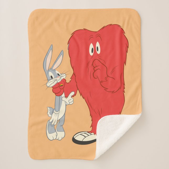 Cobertor Sherpa Gossamer Holding INSETOS BUNNY™ (Frente)