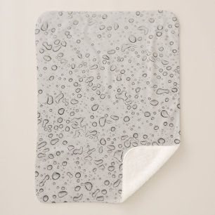 Cobertor Sherpa Gotas de água