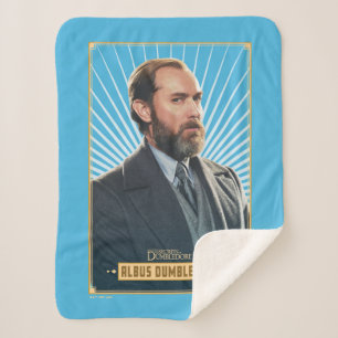 Cobertor Sherpa Gráfico de Caracteres Albus Dumbledore