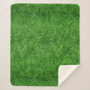 Cobertor Sherpa Grama Verde