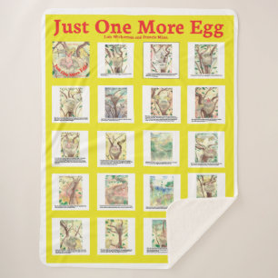 Cobertor Sherpa Grande Cobertura Só Mais Um Ovo