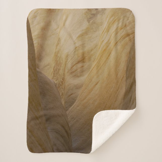 Cobertor Sherpa Gray and yellow stone (Frente)