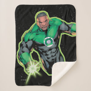 Cobertor Sherpa Green Lantern John Stewart