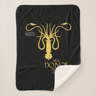 Cobertor Sherpa Greyjoy Sigil - Nós Não Fazemos Sow