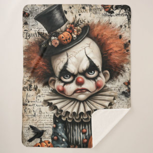 Cobertor Sherpa Grim Grin - O Mascarada Melancholy