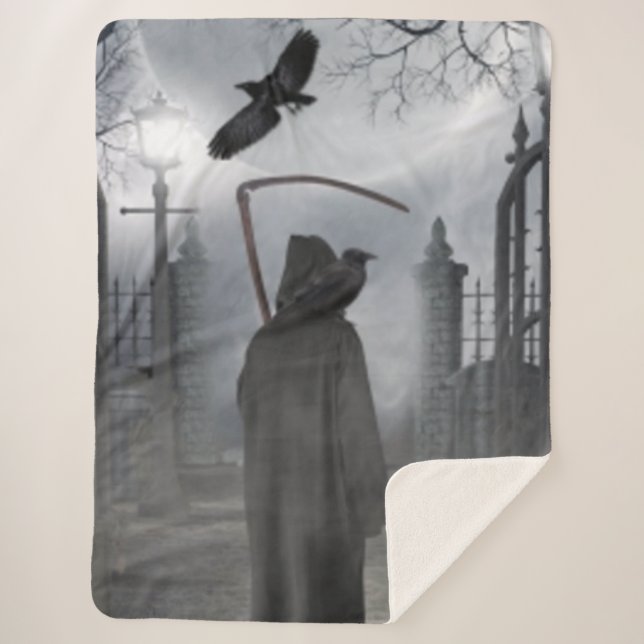 COBERTOR SHERPA GRIM REAPER (Frente)