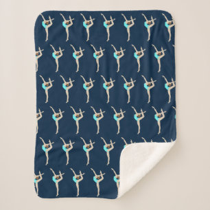 Cobertor Sherpa Gymnast feminino