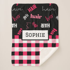 Cobertor Sherpa Hair Dresser Sherpa Blanket