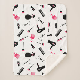 Cobertor Sherpa Hair Dresser Sherpa Blanket