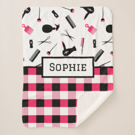 Cobertor Sherpa Hair Dresser Sherpa Blanket