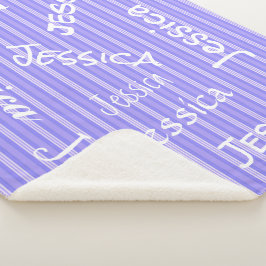 Cobertor Sherpa HAMbWG - Voo mais suave - Seu nome!