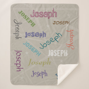 Cobertor Sherpa HAMbWG - Voo mais suave - Seu nome!