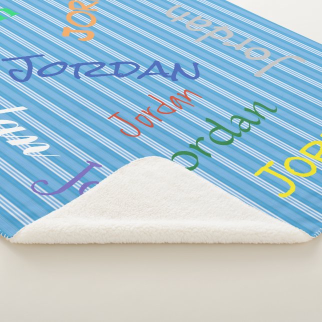 Cobertor Sherpa HAMbWG - Voo mais suave - Seu nome! (3/4)