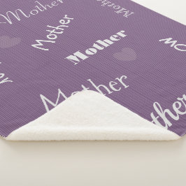 Cobertor Sherpa HAMbWG - Voo mais suave - Seu nome!