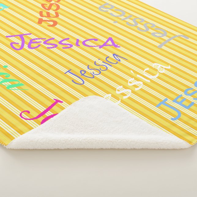 Cobertor Sherpa HAMbWG - Voo mais suave - Seu nome! (3/4)