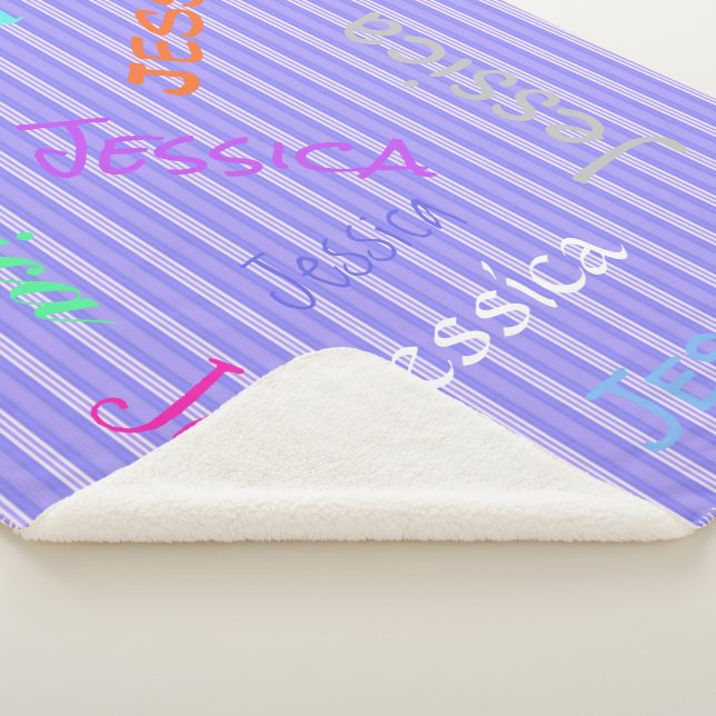 Cobertor Sherpa HAMbWG - Voo mais suave - Seu nome! (3/4)